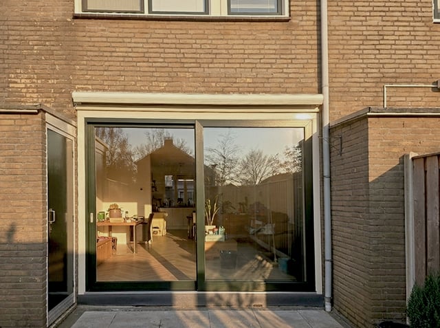 2-delige-kunststof-schuifpui-groen